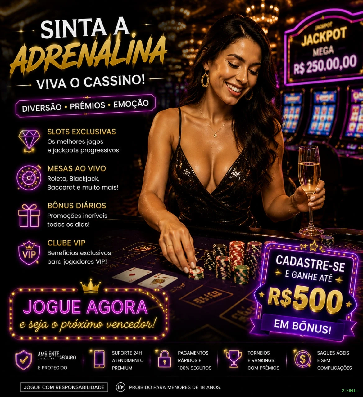 Página oficial da 276Win no Facebook